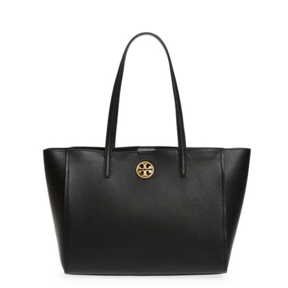 Tory Burch Carson Leather Tote - Picture 7 of 12